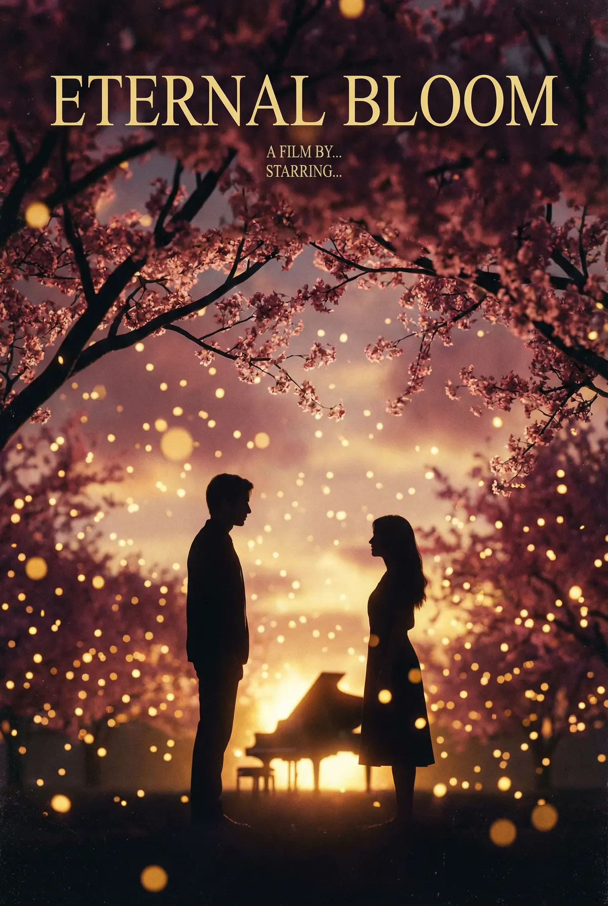 福利姬 出品浪漫爱情片《永恒旋律》电影海报